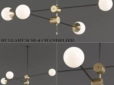 Bullarum Si 4 Chandelier 3D model