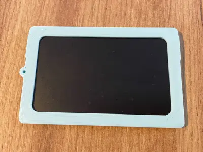 CASSETTE BADGE HOLDER 3D print model