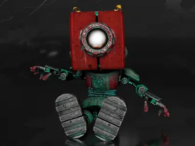 Baby Robot 3D model