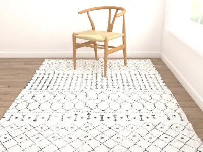 Rugs No 740 Low-poly 3D model