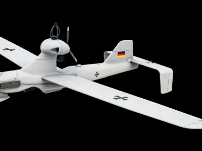  EMT Luna X 2000 UAV UAS Drone PBR 