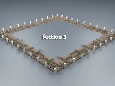 Stone Maze 3D model