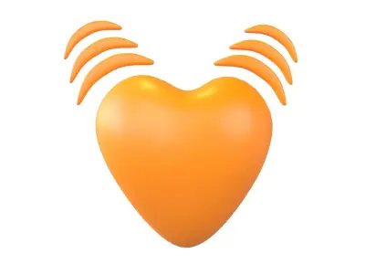 Beating Heart v1 003 Low-poly 3D model