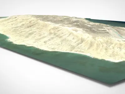 San Nicolas Island  3D model