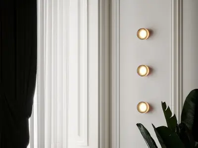 Dimple Smoke Sconce by Rich Brilliant Willing 3D model