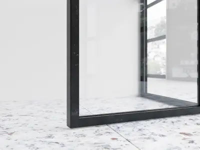 Empty interior 3D model