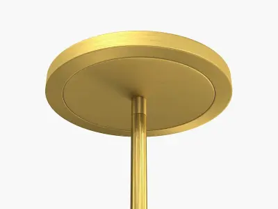 Discus Vine 3 Lighting Fixture 3D model