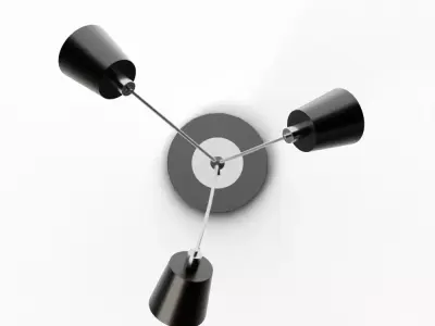 New York Studio Series - Industrial Tripod Floor Lamp Low-poly 3D model