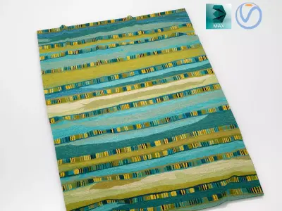 Rug Stripe Sevilla 3D model