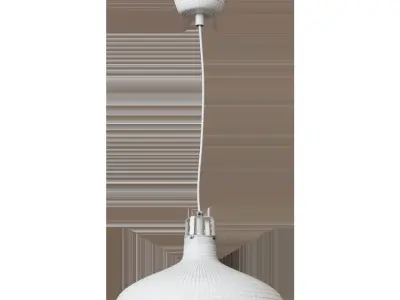 RANARP Pendant lamp off white 38 cm 3D model