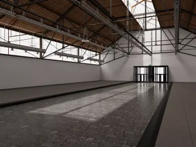 Exhibition Hall 42 3D model