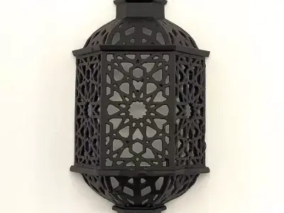 Geometric Lantern 3D Printable Model Model 3D MOB18P 3D print model