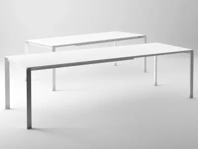 Menu two tables 3D model