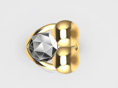 11 New Rings light weight hight quality ring jewelry 3D print model