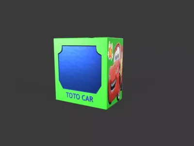 Toy Packet 06 Low-poly 3D model