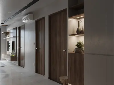 Modern apartment  3D model