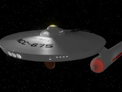 Halifax-Class Frigate 3D model