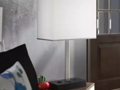 Wickliffe Table Lamp Free 3D model