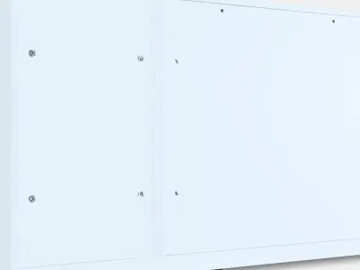 NORDLI Chest of 6 drawers Low-poly 3D model