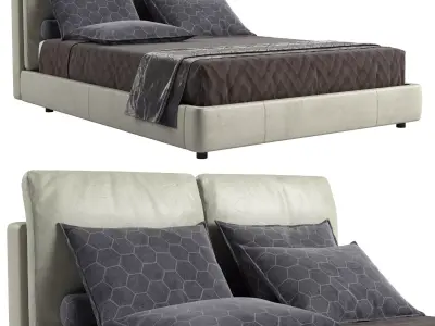 Alba Opera Contemporary Massimosistema Bed 3D model