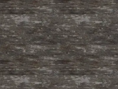 Dark Varnished Vertical Timber Slats PBR Seamless Texture