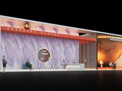 Furniture Exhibition Gallery 3D model