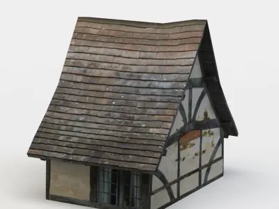 Third floor Low-poly 3D model