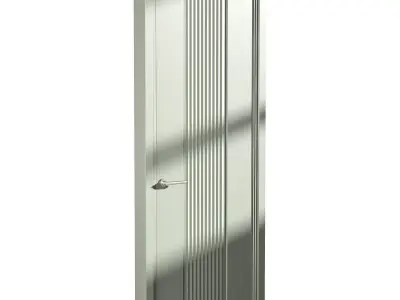 Modern entrance door 56 3D model