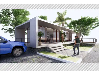 Vocation House 3D model