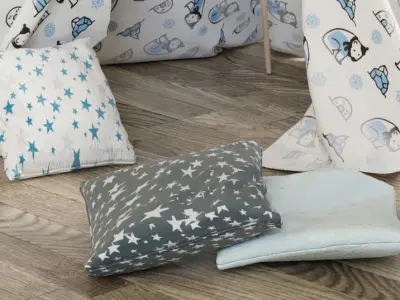 Decor for children room 3D model