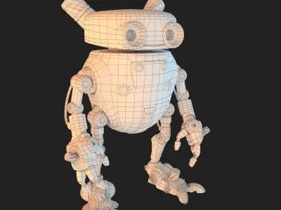 Robot Eddie  3D model