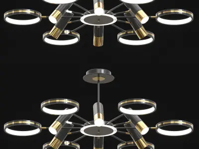 North Europe luxury pendat lamp 3D model