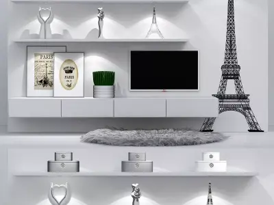 chest of drawers 47 3D model