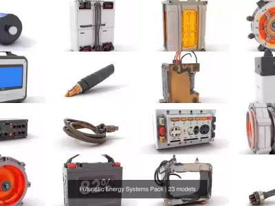 Futuristic Energy Systems Pack