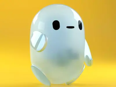 Robot BBOT from Rons Gone Wrong 3D model