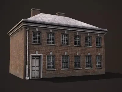English House 3D model