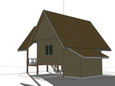 Creative Design-Holiday Cabin-081 3D model