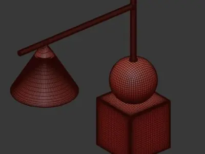 Kelly Wearstler CLEO FLOOR LAMP designed by Kelly Wearstler 3D model