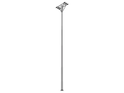 Lamp Post - Light Pole - Light Post - Street Light 17 3D model