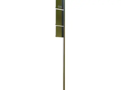Traffic Sign 03 3D model