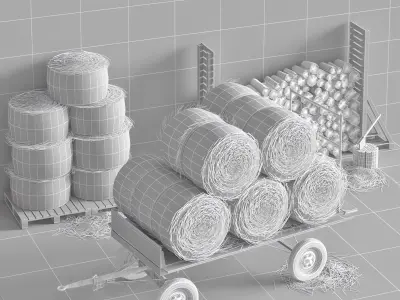 Chez le fermier 3D model