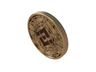 Binance Coin v5 001 3D model