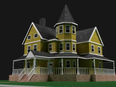 House victorian 3D model