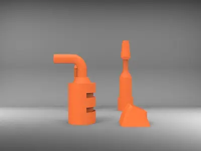 scifi kitbash project 1 3D print model