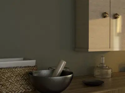 laos Denises corner 3D model