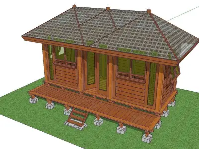 Creative Design-Holiday Cabin-041 3D model