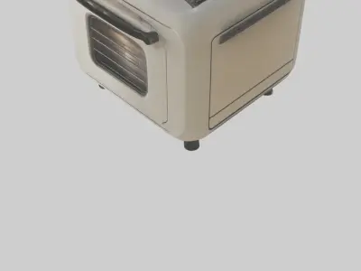 Cartoon Oven model 3D model