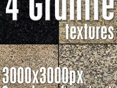 4 High Res Seamless Granite Textures Vol02 part2 Texture