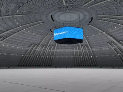 Jeddah Superdome Saudi Arabia 3D model