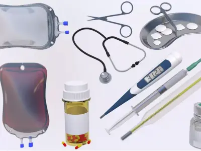 3D Medical Collection 1 3D model